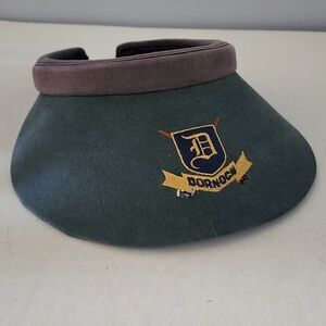 Dornoch cali-fame Los Angeles visor one size vintage golf green